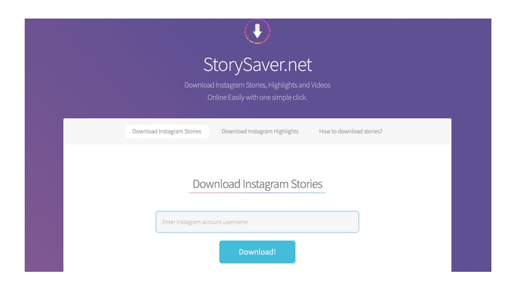 Как загрузить историю Instagram с помощью StorySaver.net