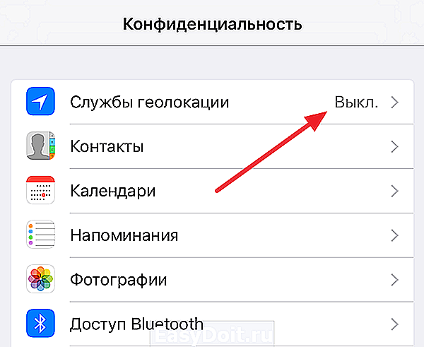 Геолокация На Фото Айфон Включить